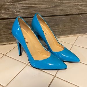 Guess Blue Heels